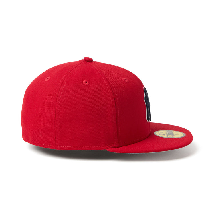 59FIFTY New York Yankees MLB Scarlet White Fitted