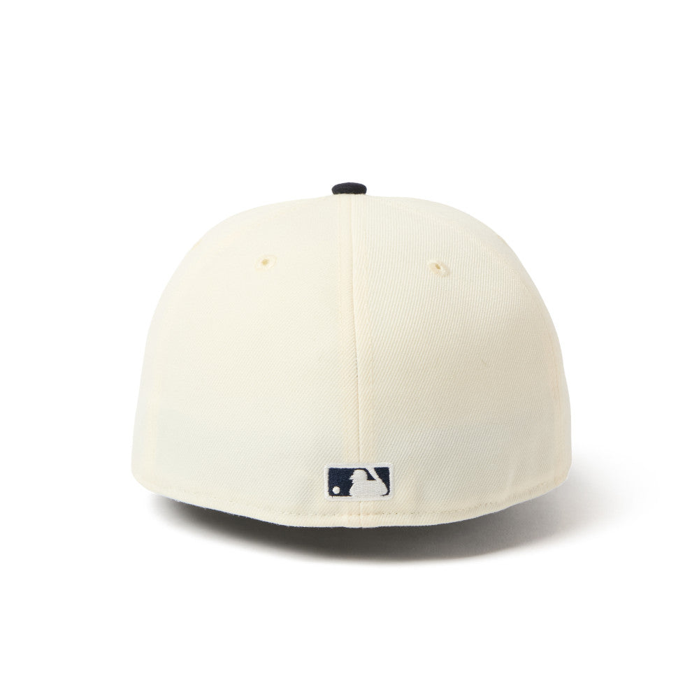 59FIFTY New York Yankees 2-Tone Navy Visor Chrome White Fitted