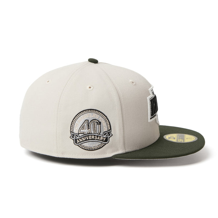 59FIFTY Los Angeles Kings 2-Tone Darksea Visor Stone Fitted