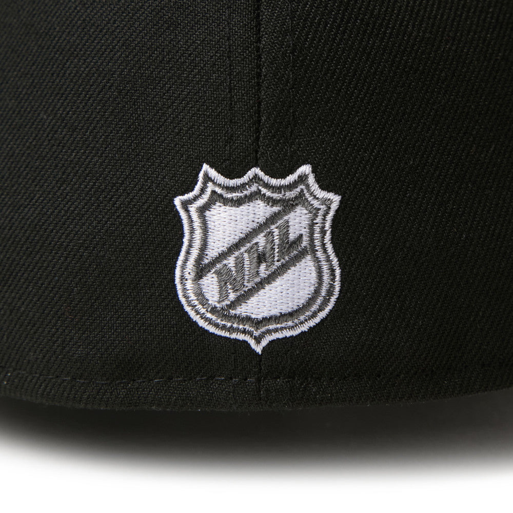 59FIFTY Anaheim Ducks 2-Tone Grey Visor Black Fitted