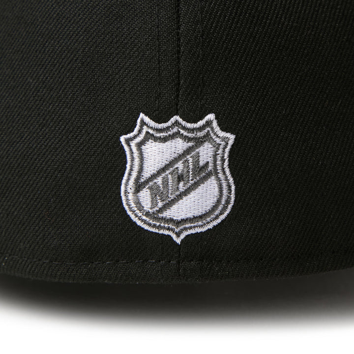 59FIFTY Anaheim Ducks 2-Tone Grey Visor Black Fitted