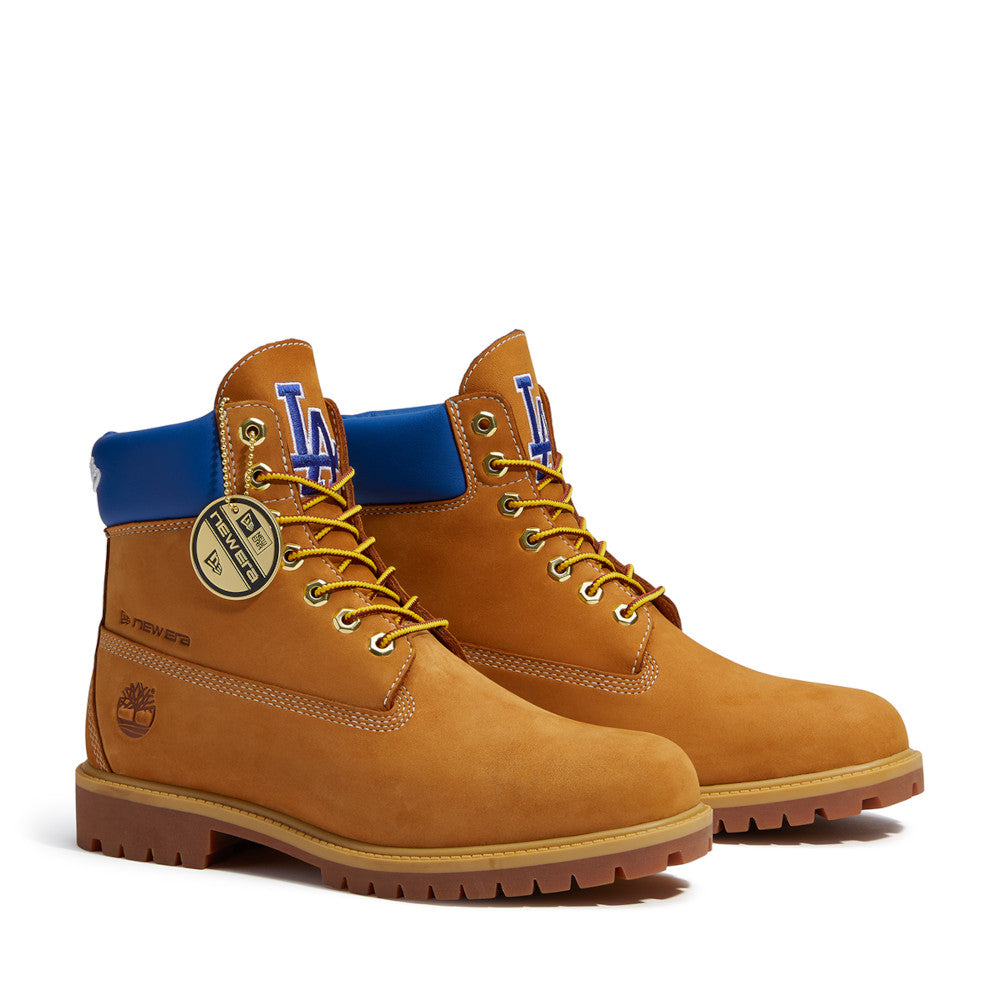 Los Angeles Dodgers New Era x Timberland x MLB Wheat 6-Inch Waterproof Boots
