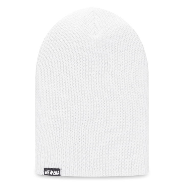 4 Seam Cuff Ivory Knit Beanie
