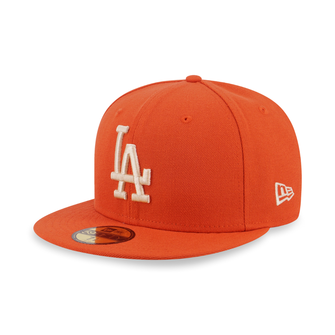 59FIFTY Los Angeles Dodgers Campfire Burnt Orange Fitted – New Era Malaysia