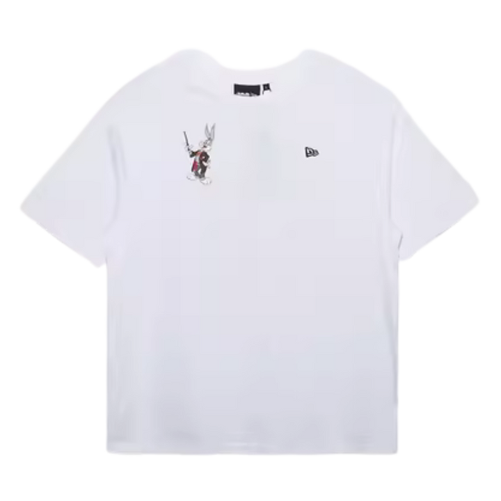 Looney Tunes X Harry Potter White Oversized Short Sleeve T-Shirt