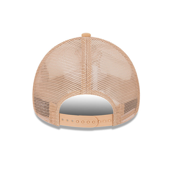 9FORTY A-Frame Trucker New York Yankees Earthtones Camel Snapback