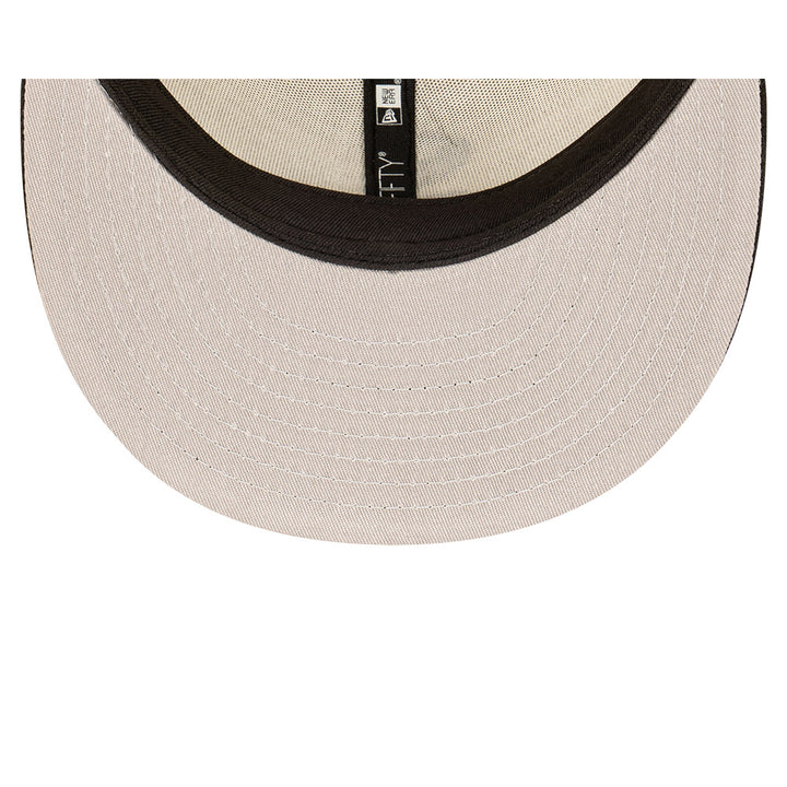 9FIFTY Las Vegas Raiders 2-Tone Black Visor Chrome White Snapback