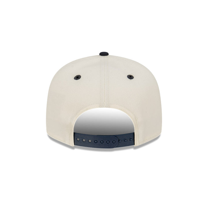 9FIFTY New York Yankees 2-Tone Navy Visor Chrome White Snapback