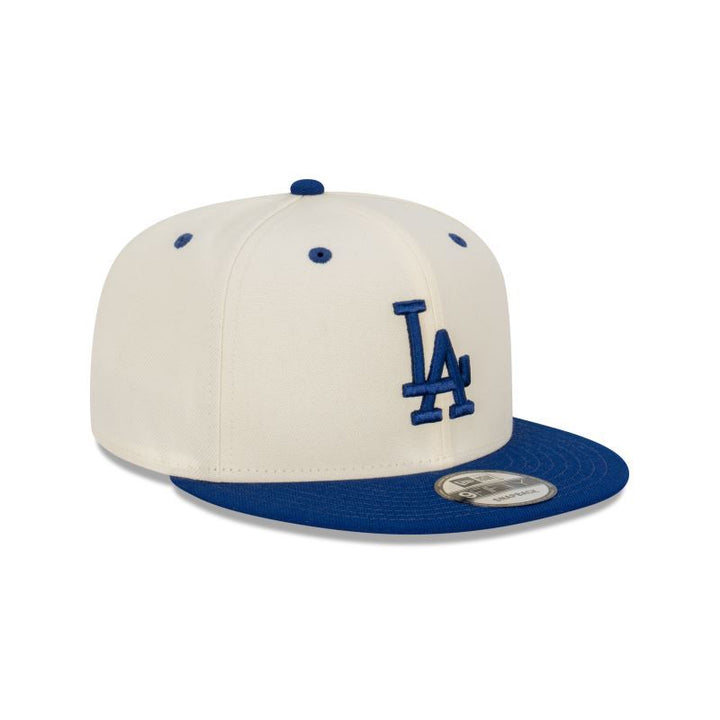 9FIFTY Los Angeles Dodgers 2-Tone Chrome White Snapback