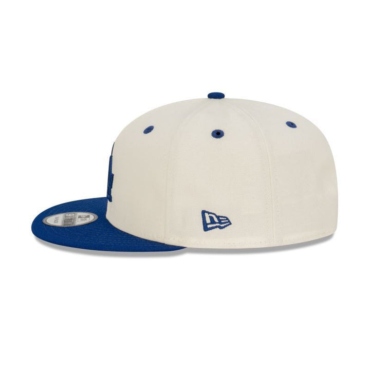 9FIFTY Los Angeles Dodgers 2-Tone Chrome White Snapback