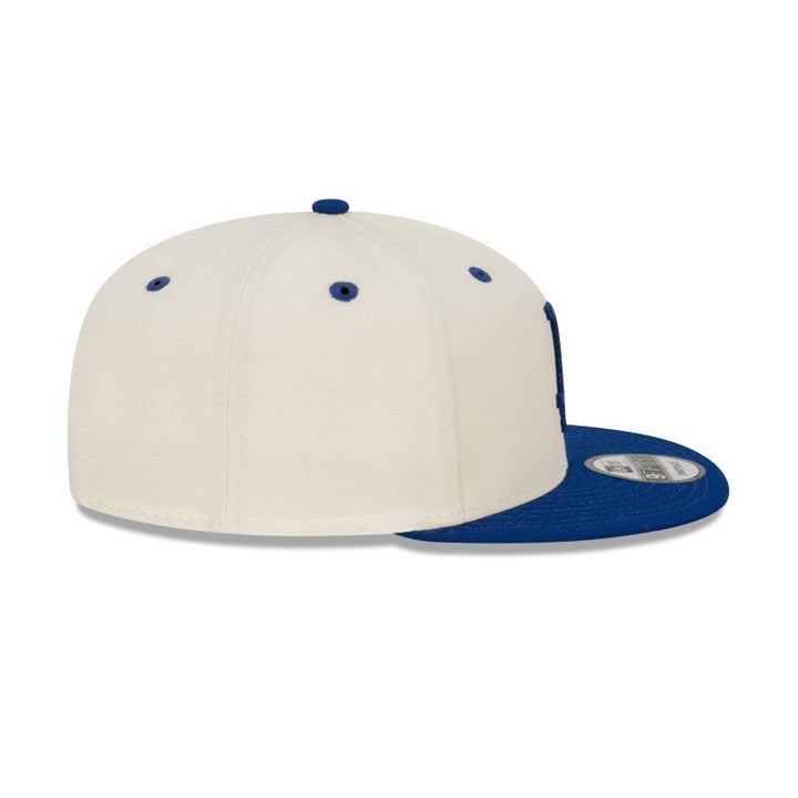 9FIFTY Los Angeles Dodgers 2-Tone Chrome White Snapback