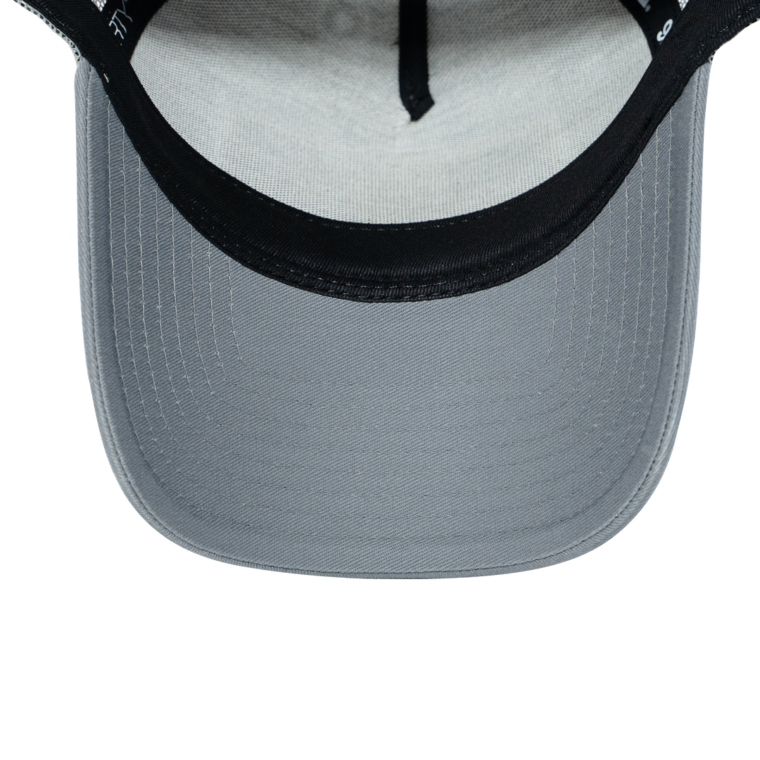 9FORTY E-Frame Trucker New Era Patch Black Snapback