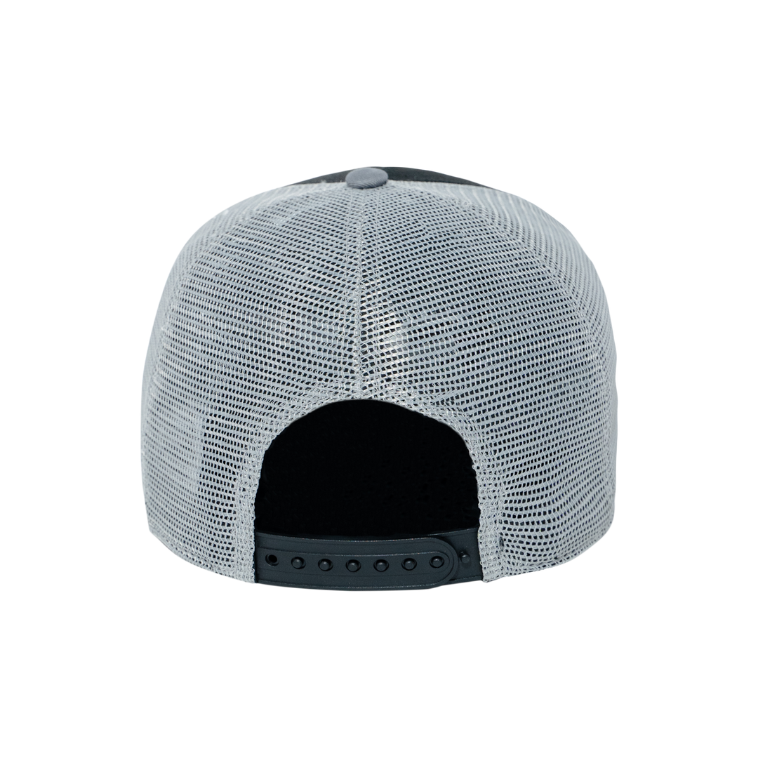 9FORTY E-Frame Trucker New Era Patch Black Snapback