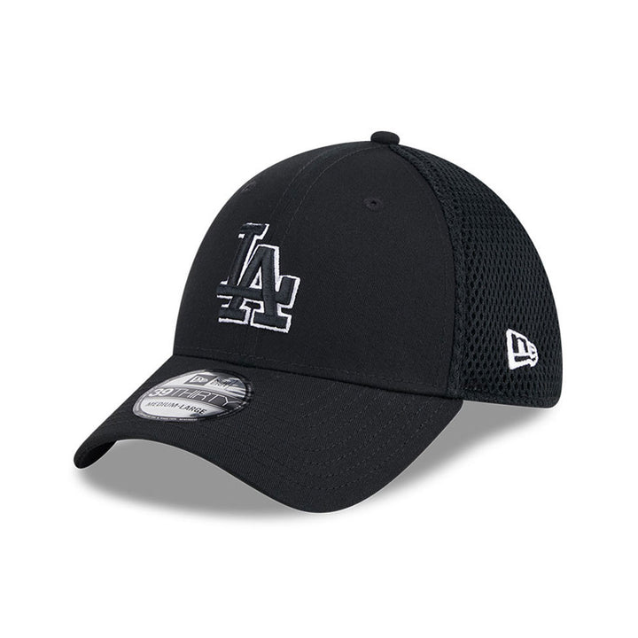 39THIRTY Los Angeles Dodgers Evergreen Neo Black Stretch Fit