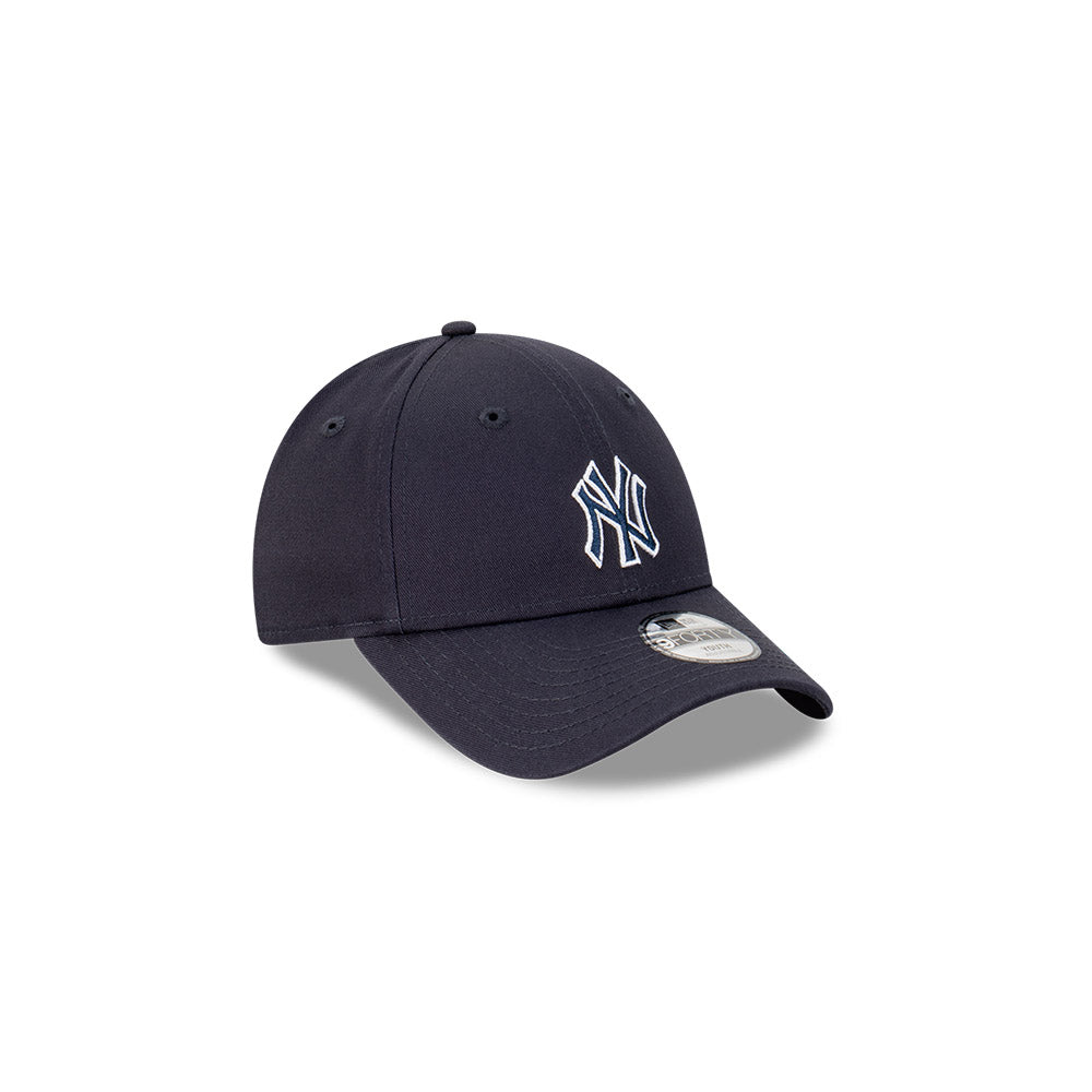 9FORTY Kids New York Yankees Outline Midi Navy Snapback