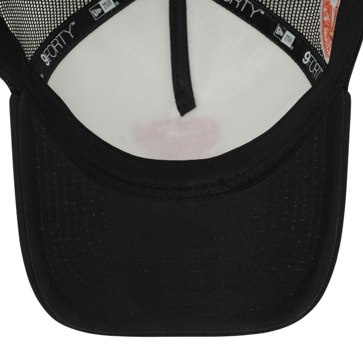 9FORTY A-Frame Trucker San Francisco Giants Check Flag Black Snapback