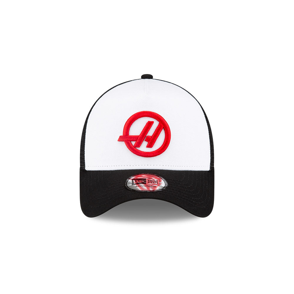 9FORTY E-Frame Trucker MoneyGram Haas Formula 1 Team Black Snapback