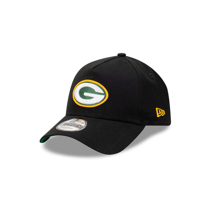 9FORTY A-Frame Green Bay Packers Champs Pack Black Snapback