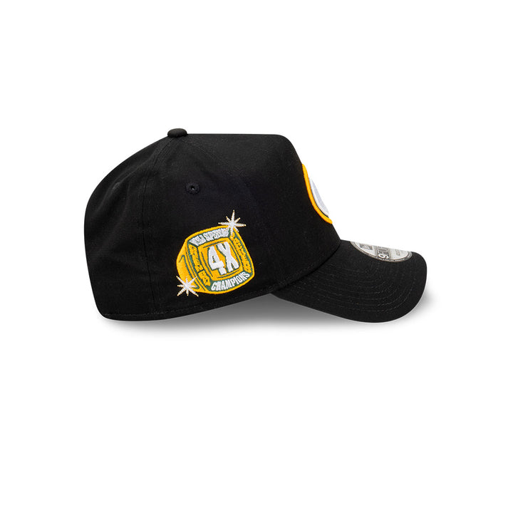 9FORTY A-Frame Green Bay Packers Champs Pack Black Snapback