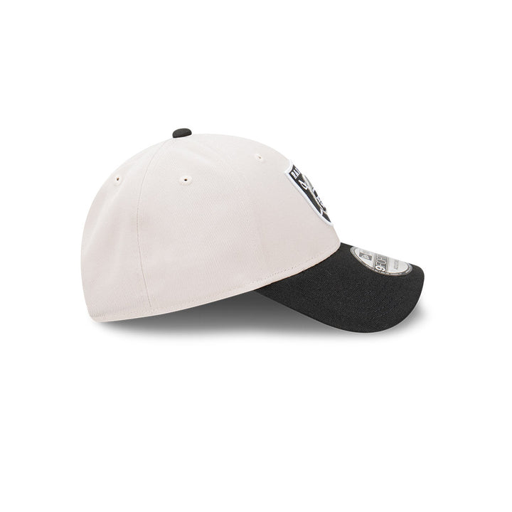9FORTY Las Vegas Raiders 2-Tone Stone Repreve Black Visor Stone Adjustable