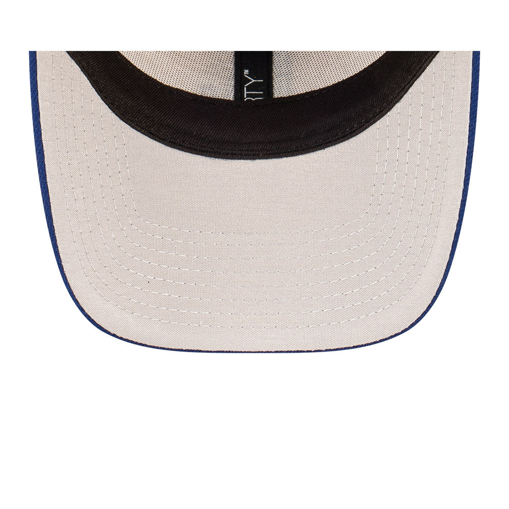 9FORTY Los Angeles Dodgers 2-Tone Stone Repreve Dark Royal Visor Stone Adjustable