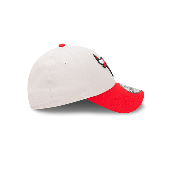 9FORTY Chicago Bulls 2-Tone Stone Repreve Scarlet Visor Stone Adjustable