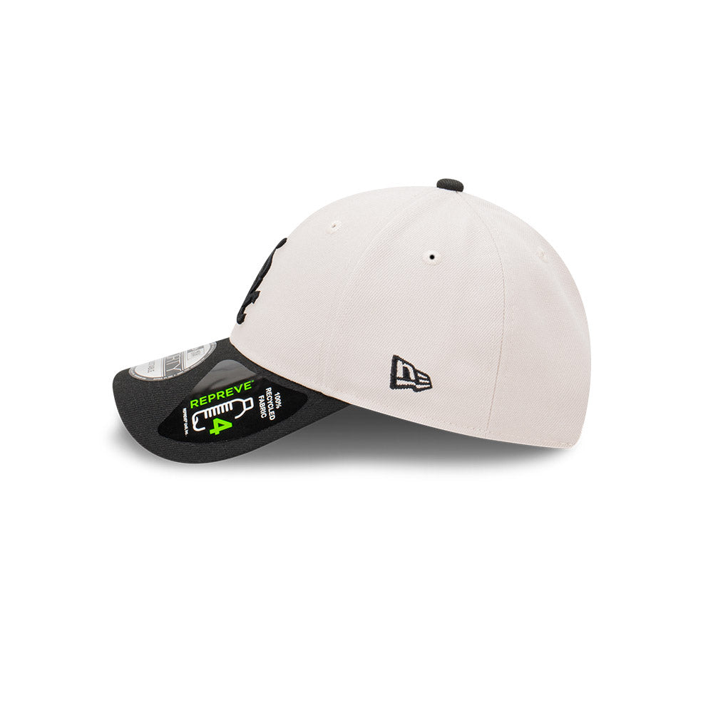9FORTY Chicago White Sox 2-Tone Stone Repreve Black Visor Stone Adjustable