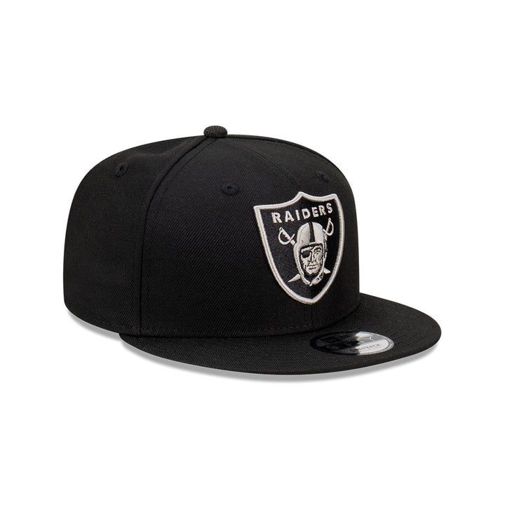 9FIFTY Las Vegas Raiders Gray Outline Repreve Black Snapback