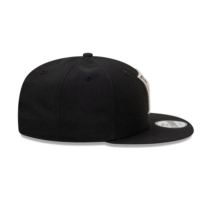 9FIFTY Las Vegas Raiders Gray Outline Repreve Black Snapback