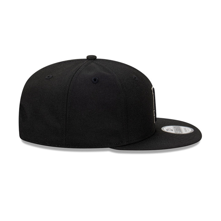 9FIFTY Los Angeles Dodgers Gray Outline Repreve Black Snapback