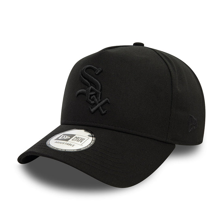 9FORTY E-Frame Chicago White Sox Monochrome Black Snapback