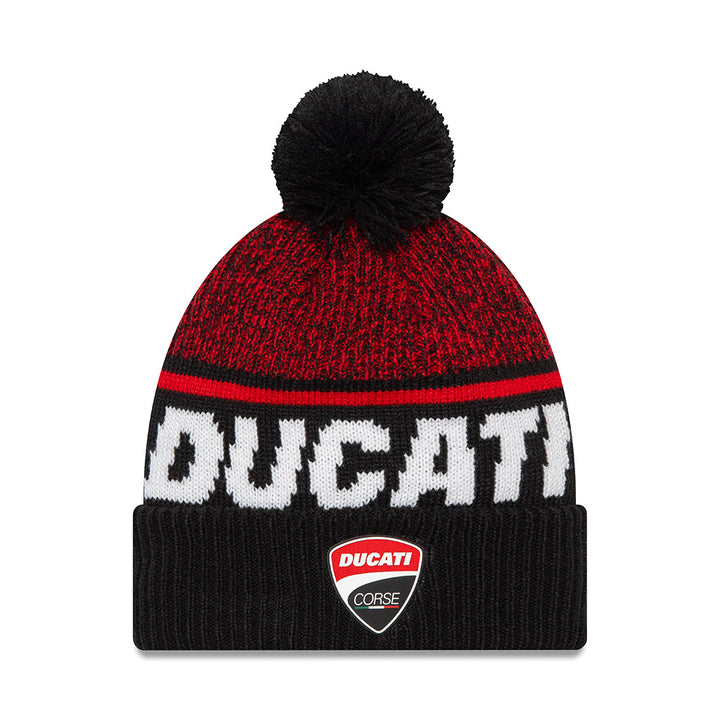 Ducati Sport Black Scarlet Beanie