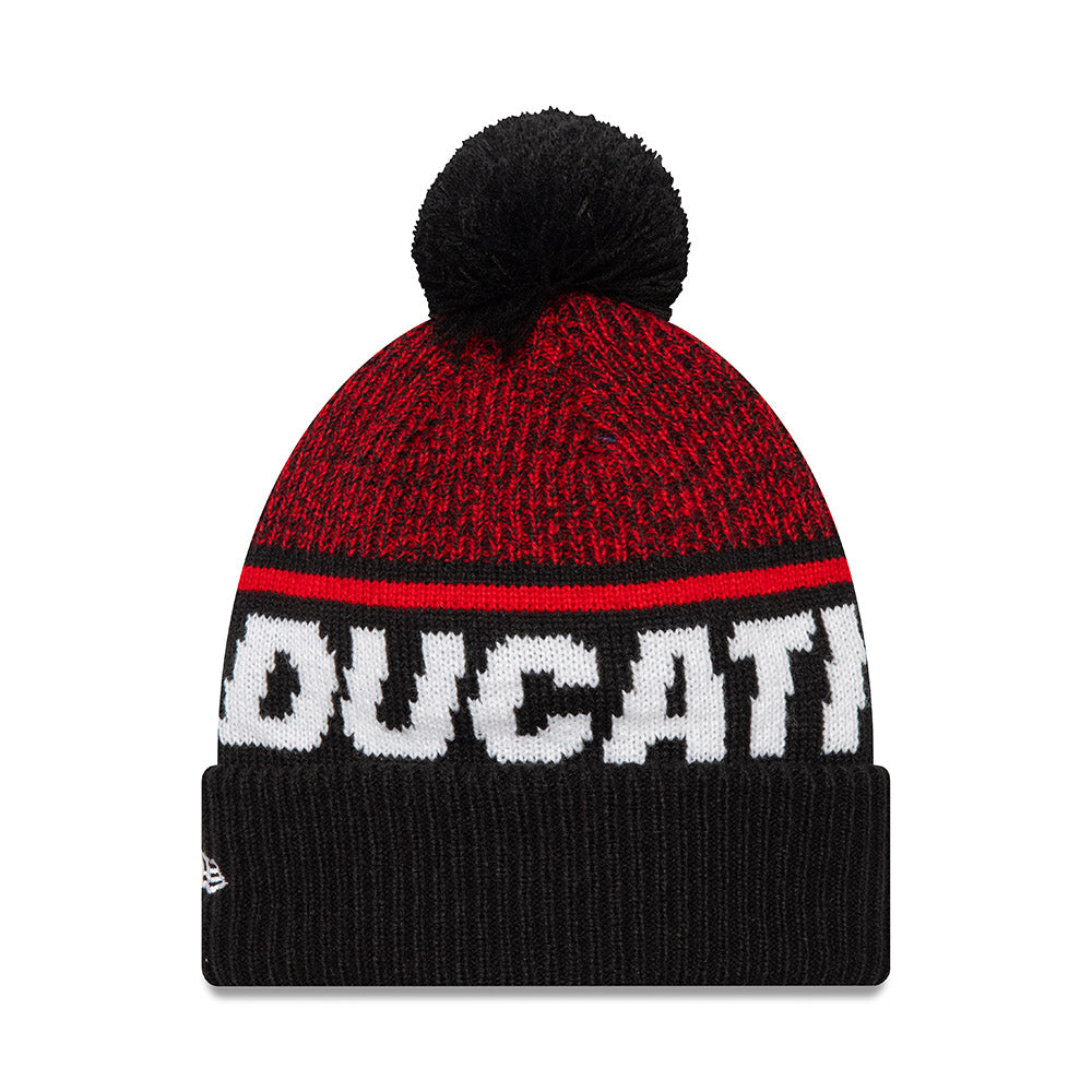 Ducati Sport Black Scarlet Beanie