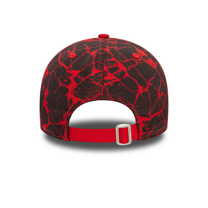 9FORTY Aprilia Crackle Print Scarlet Adjustable