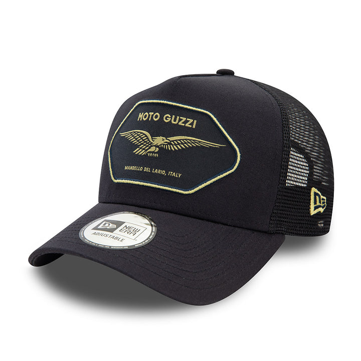9FORTY E-Frame Trucker Graphic Patch Moto Guzzi Navy Snapback