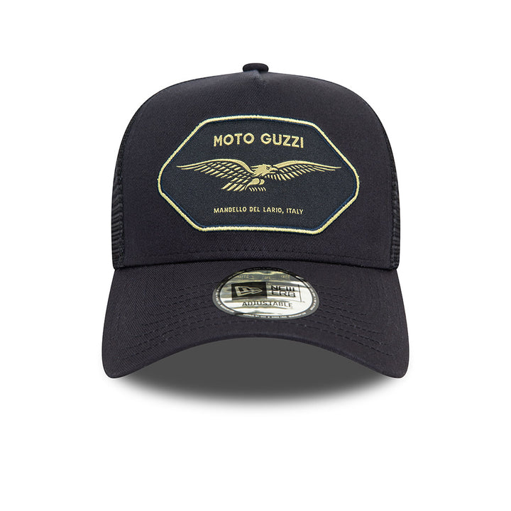 9FORTY E-Frame Trucker Graphic Patch Moto Guzzi Navy Snapback