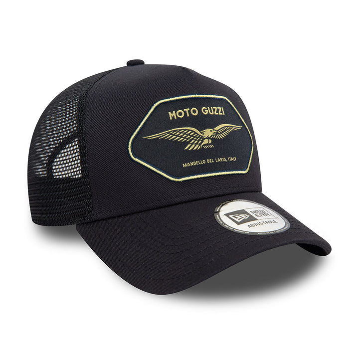 9FORTY E-Frame Trucker Graphic Patch Moto Guzzi Navy Snapback