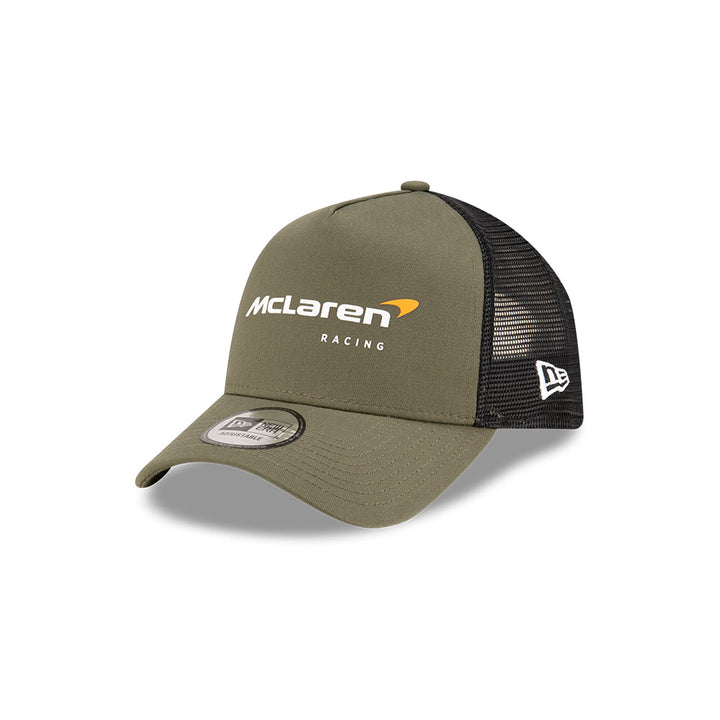 9FORTY E-Frame Trucker McLaren Seasonal Olive Snapback