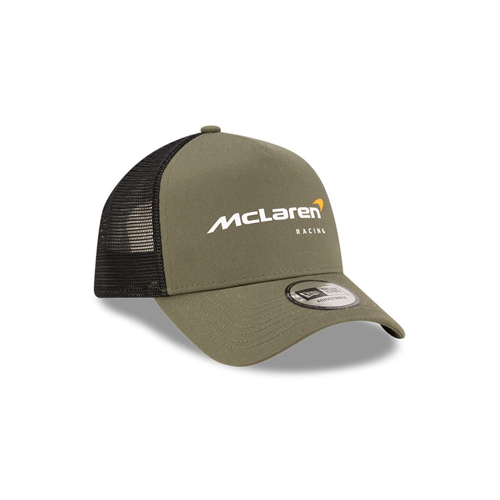 9FORTY E-Frame Trucker McLaren Seasonal Olive Snapback