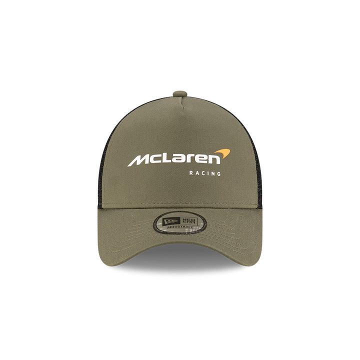 9FORTY E-Frame Trucker McLaren Seasonal Olive Snapback