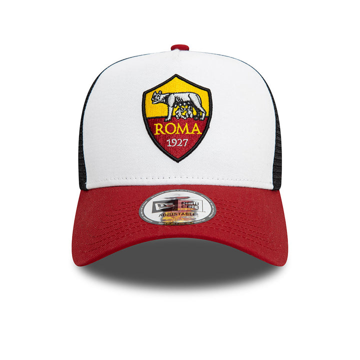 9FORTY E-Frame Trucker AS Roma White Red Snapback