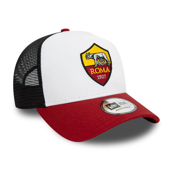 9FORTY E-Frame Trucker AS Roma White Red Snapback