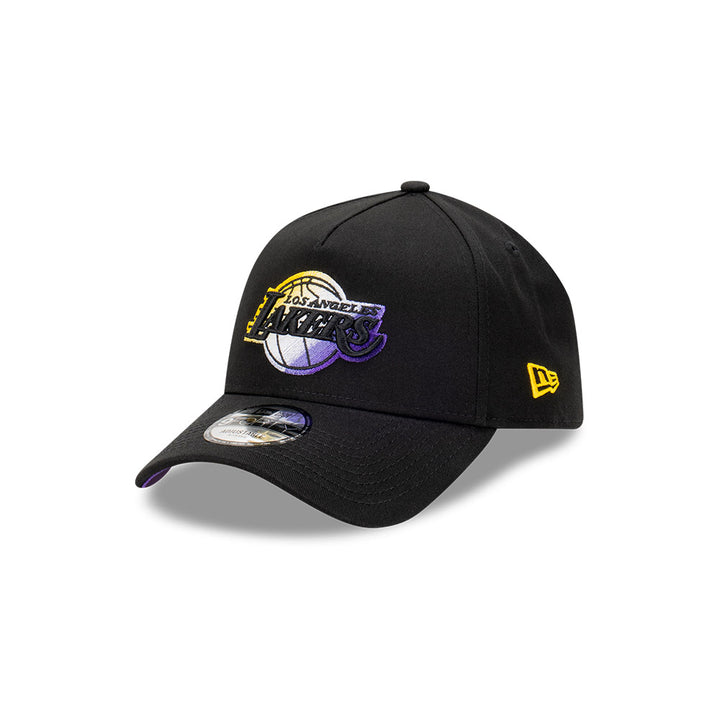 9FORTY A-Frame Los Angeles Lakers NBA Gradient Black Snapback