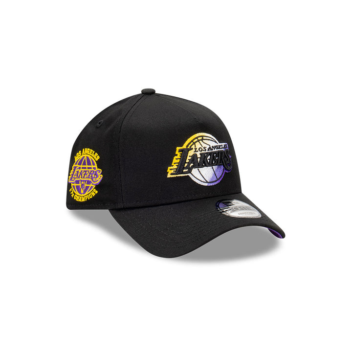 9FORTY A-Frame Los Angeles Lakers NBA Gradient Black Snapback