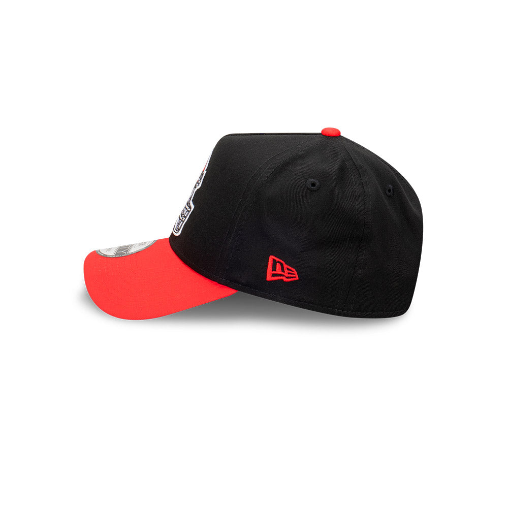 9FORTY A-Frame Kansas City Chiefs NFL Rivalry Black Scarlet Red Snapback