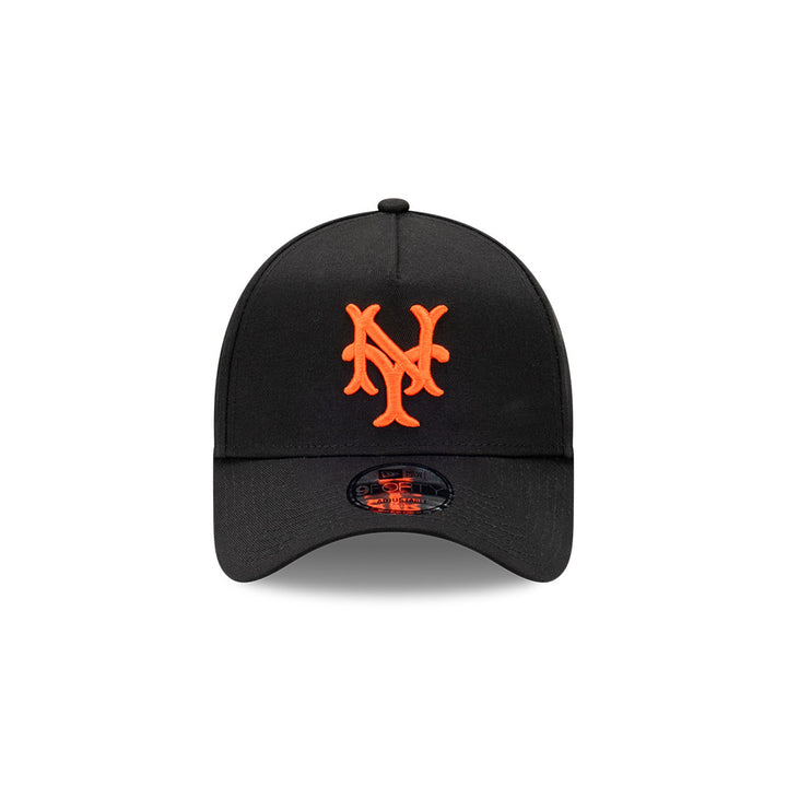 9FORTY A-Frame New York Mets Cooperstown Black Snapback