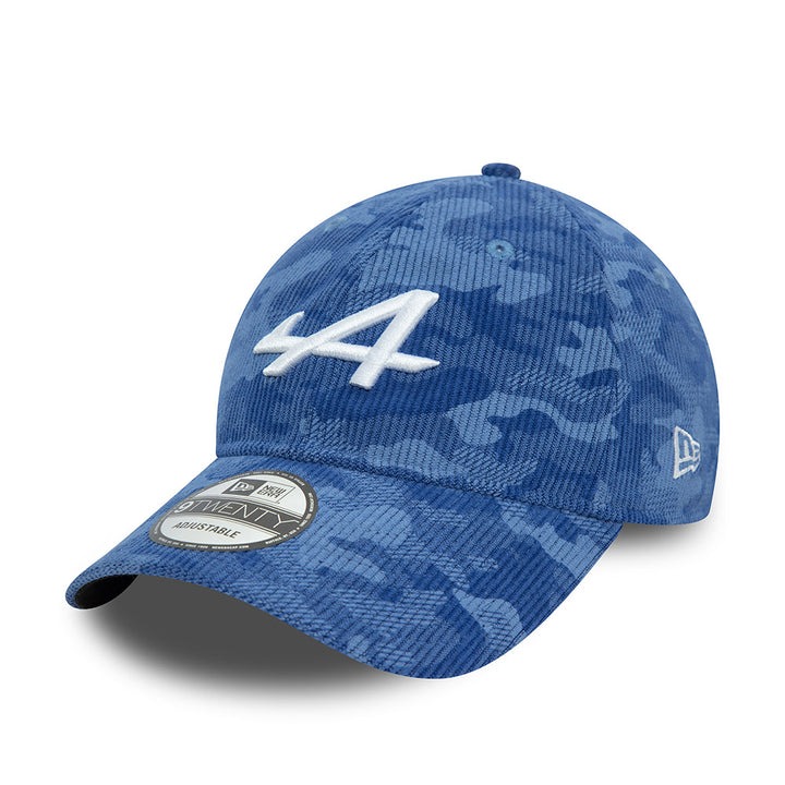 9TWENTY Alpine Racing Camo Cord Blue Adjustable