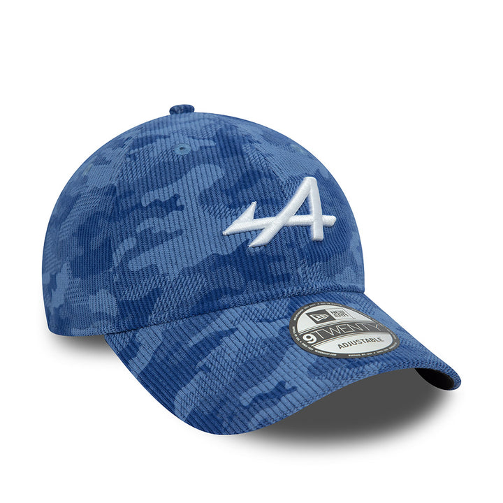 9TWENTY Alpine Racing Camo Cord Blue Adjustable