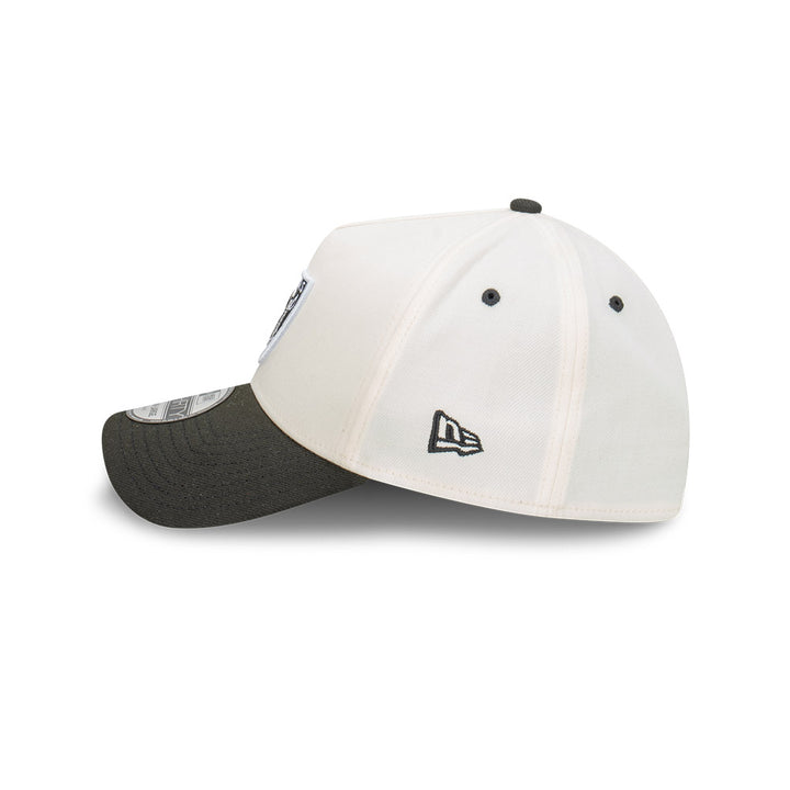 39THIRTY A-Frame Las Vegas Raiders 2-Tone Black Visor Chrome White Fitted
