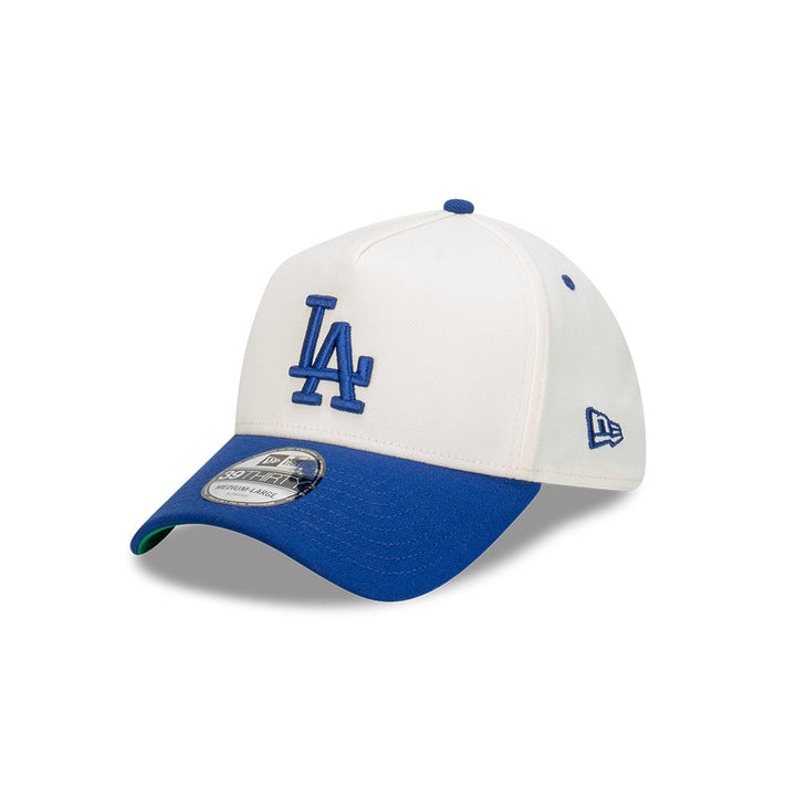 39THIRTY A-Frame Los Angeles Dodgers 2-Tone Dark Royal Visor Chrome White Fitted